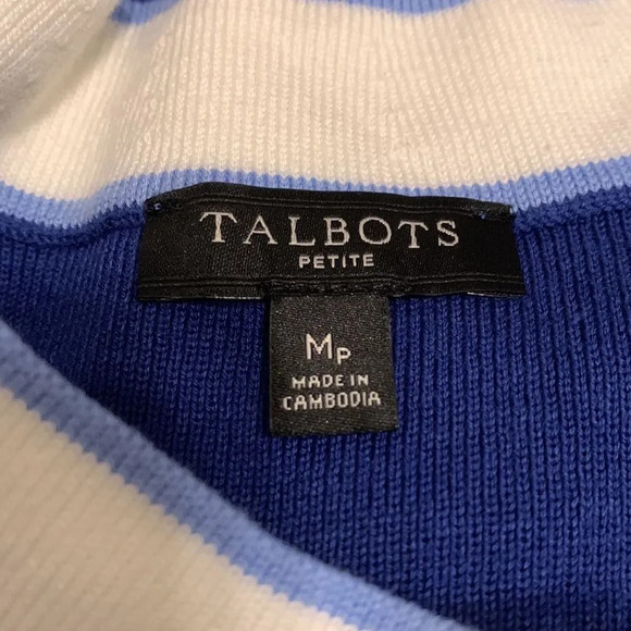 TALBOTS Cotton Blend Sweater - Picture 4 of 6